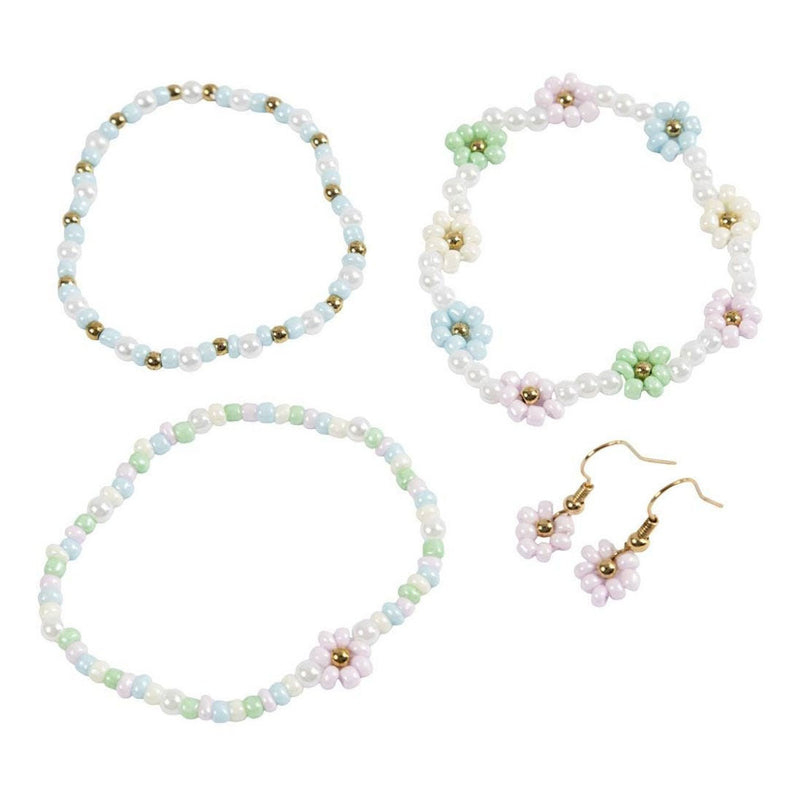 Laden Sie das Bild in Galerie -Viewer, Creativ company mini hobbyset sieraden elastische armband en oorbel
