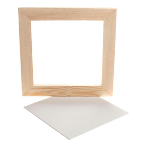 Creativ company canvas paneel met lijst, 25,8x25,8cm