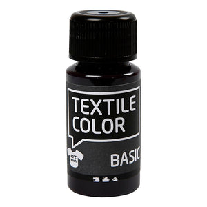 Creativ company textile color semi-dekkende textielverf - rood paars, 50ml