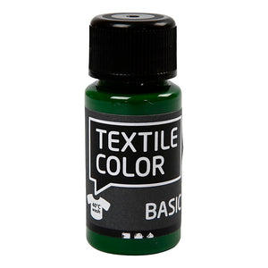 Creativ company textile color semi-dekkende textielverf - gras groen, 50ml