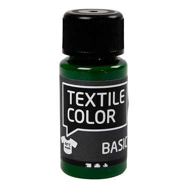 Creativ company textile color semi-dekkende textielverf - gras groen, 50ml