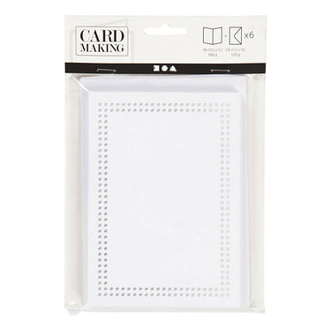 Creativ company https: www.cchobby.nl kaarten-om-te-borduren-afmeting-kaart-10-5x15-cm-afmeting-envelop-11-5x16-5-cm-wit-6-set-1-doos