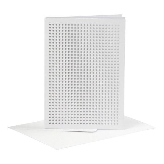 Creativ company https: www.cchobby.nl kaarten-om-te-borduren-afmeting-kaart-10-5x15-cm-afmeting-envelop-11-5x16-5-cm-wit-6-set-1-doos