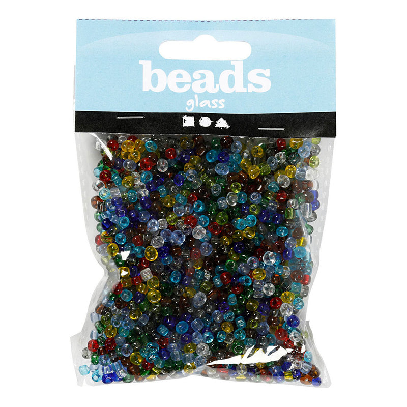 Afbeelding laden in galerijviewer, Creativ company rocailles transparant glas, 130 gram
