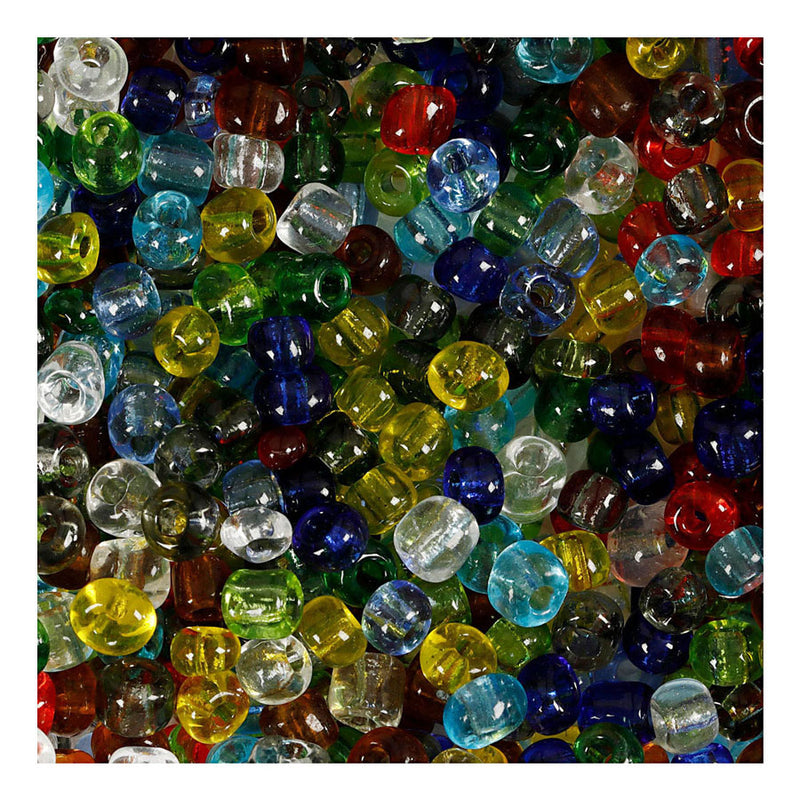Afbeelding laden in galerijviewer, Creativ company rocailles transparant glas, 130 gram

