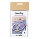 Creativ company mini hobbyset sieraden krimpfolie armbanden paars
