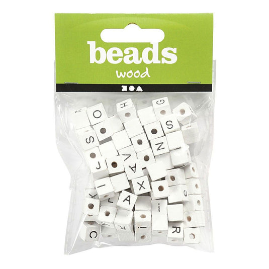 Creativ company https: www.cchobby.nl letterkralen-a-z-en-blanco-afm-8x8-mm-gatgrootte-3-mm-wit-96-div-1-doos