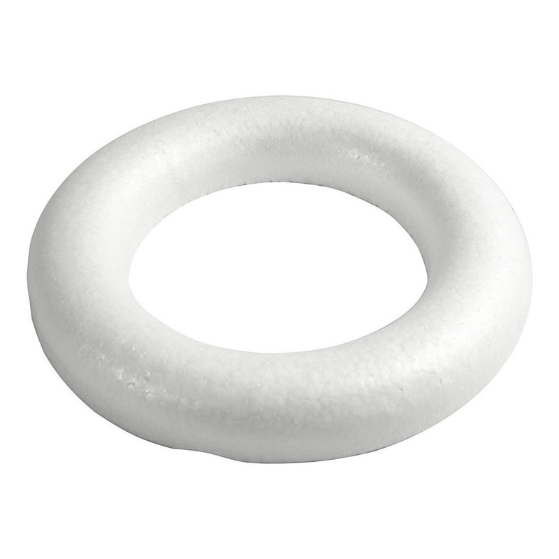 Laden Sie das Bild in Galerie -Viewer, Creativ company styropor ringen met platte achterkant, 30cm
