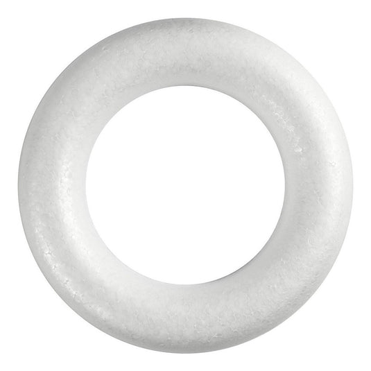 Creativ company http: www.cchobby.nl ringen-met-platte-achterkant-afm-30-cm-dikte-40-mm-wit-1-stuk