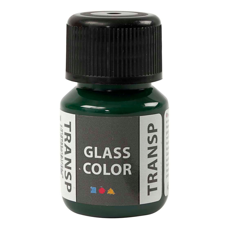 Load image into Gallery viewer, Creativ company glass color transparante verf - briliant groen, 30ml
