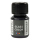 Creativ company glass color transparante verf - zwart, 30ml