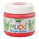 Creativ company mucki vingerverf - rood, 150ml