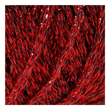 Creativ company lurex glitter garen rood, 160m