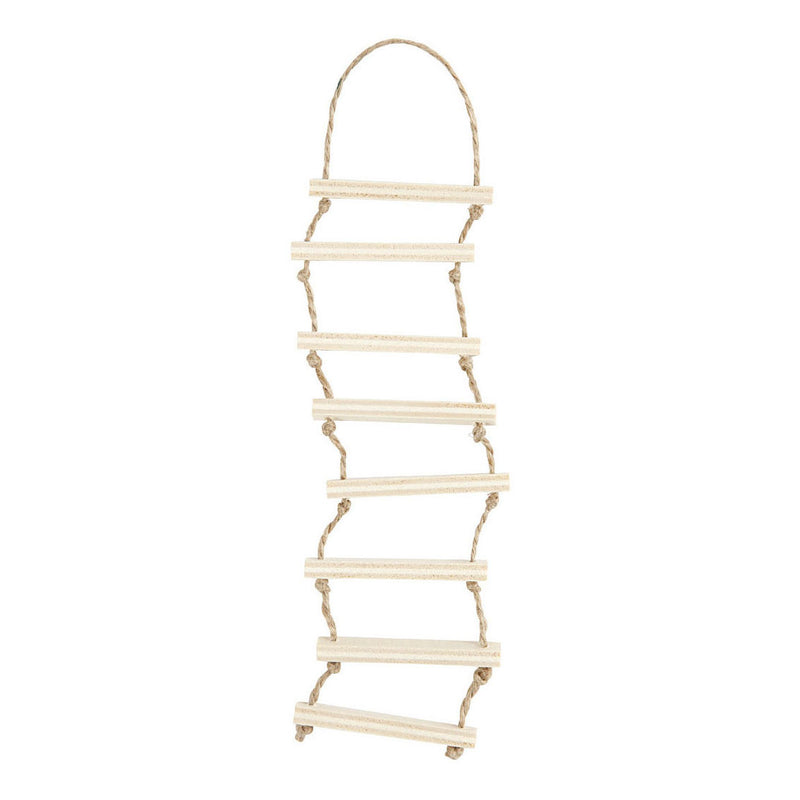 Afbeelding laden in galerijviewer, Creativ company http: www.cchobby.nl zolderluik-en-touwladder-afm-9-20-cm-1-set
