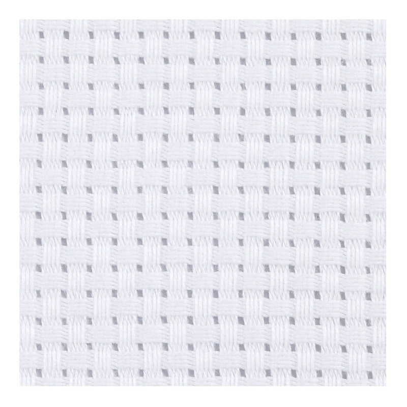Afbeelding laden in galerijviewer, Creativ company aida wit 35 vierkanten per 10 cm, 50x50cm
