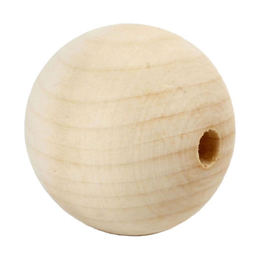 Creativ company houten kraal 5mm, 4st.