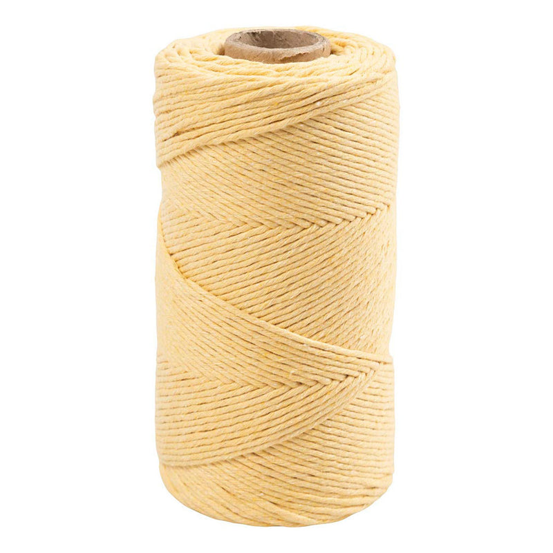 Afbeelding laden in galerijviewer, Creativ company macrame koord lichtgeel, 198m
