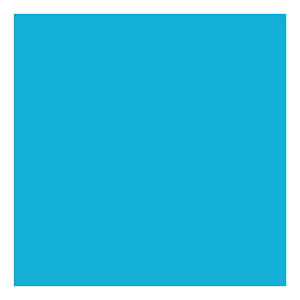 Creativ company outdoor verf - turquoise blauw, 250ml