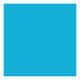 Creativ company outdoor verf - turquoise blauw, 250ml