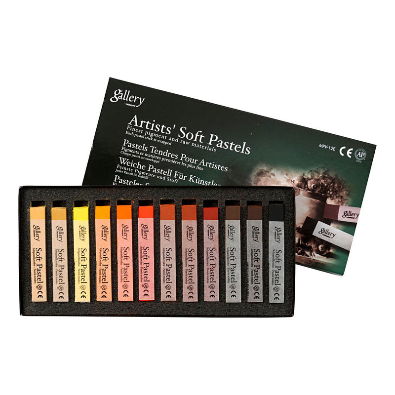 Load image into Gallery viewer, Creativ company gallery soft pastel set bruin harmonie, 12st.
