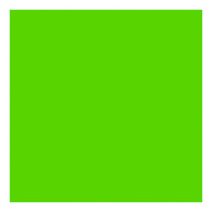 Creativ company textile color semi-dekkende textielverf - neon groen, 500ml