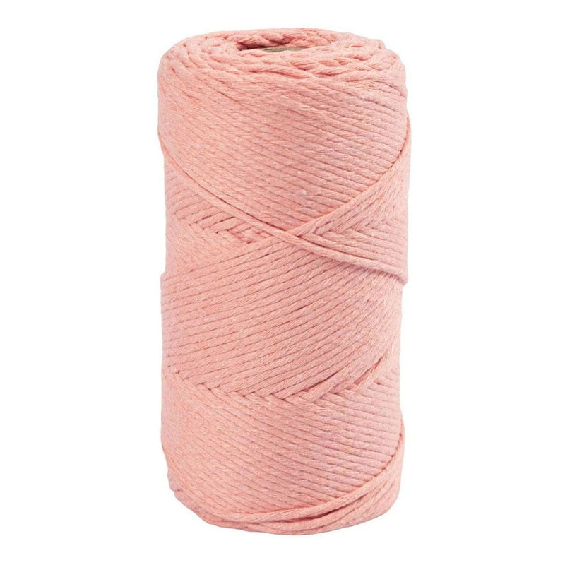Load image into Gallery viewer, Creativ company macrame koord - roze, 198m
