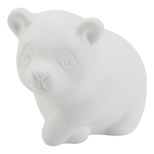 Creativ company terracotta dierenspaarpot panda, 6st.
