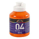 Creativ company acrylverf glitter voor kinderen - oranje, 500ml