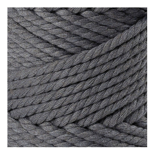 Creativ company macrame koord grijs, 55m