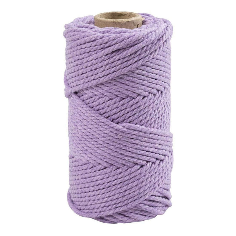 Load image into Gallery viewer, Creativ company macrame koord paars, 55m
