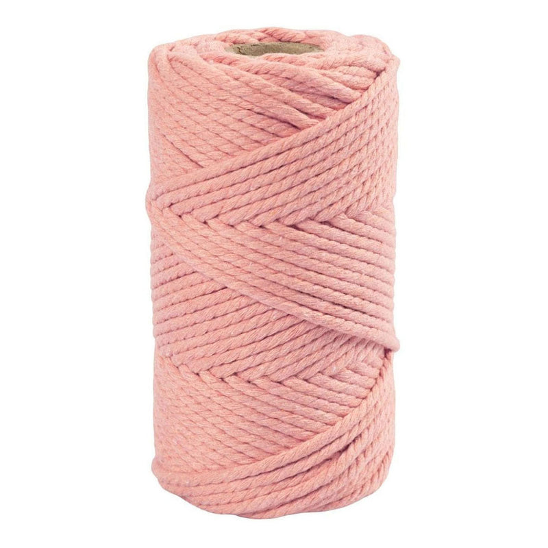 Load image into Gallery viewer, Creativ company macrame koord roze, 55m
