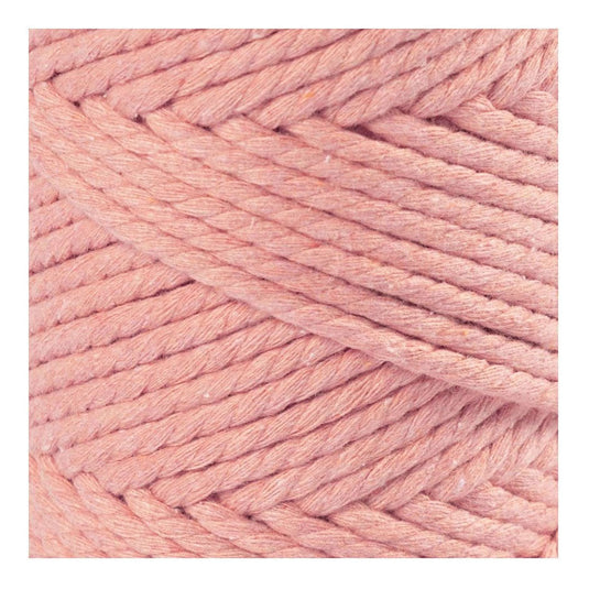 Creativ company macrame koord roze, 55m