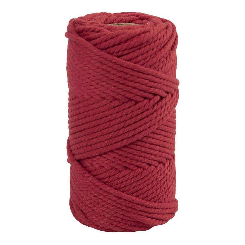 Load image into Gallery viewer, Creativ company macrame koord rood, 55m
