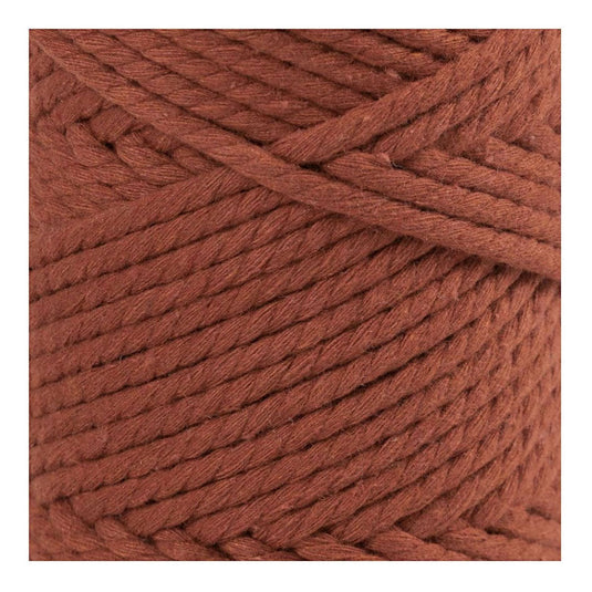 Creativ company macrame koord bunt orange, 55m
