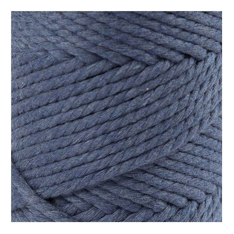 Load image into Gallery viewer, Creativ company macrame koord blauw, 55m
