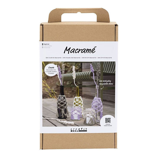 Creativ company http: www.cchobby.nl hobbyset-macrame-glasdecoratie-1-doos
