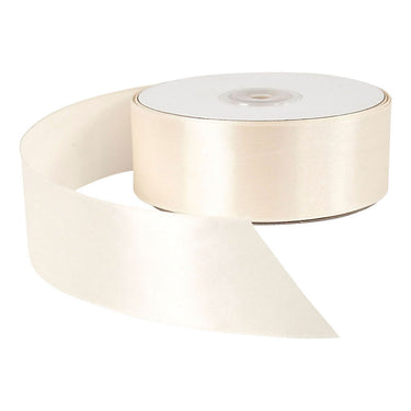 Creativ company satijn lint, b: 38 mm, cr�me, 50 m