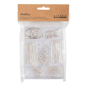 Creativ company sieraden verzilverd startset
