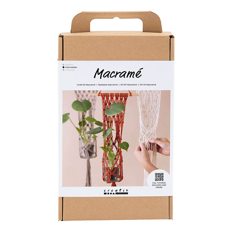 Laden Sie das Bild in Galerie -Viewer, Creativ company hobbyset macrame bloemenhanger
