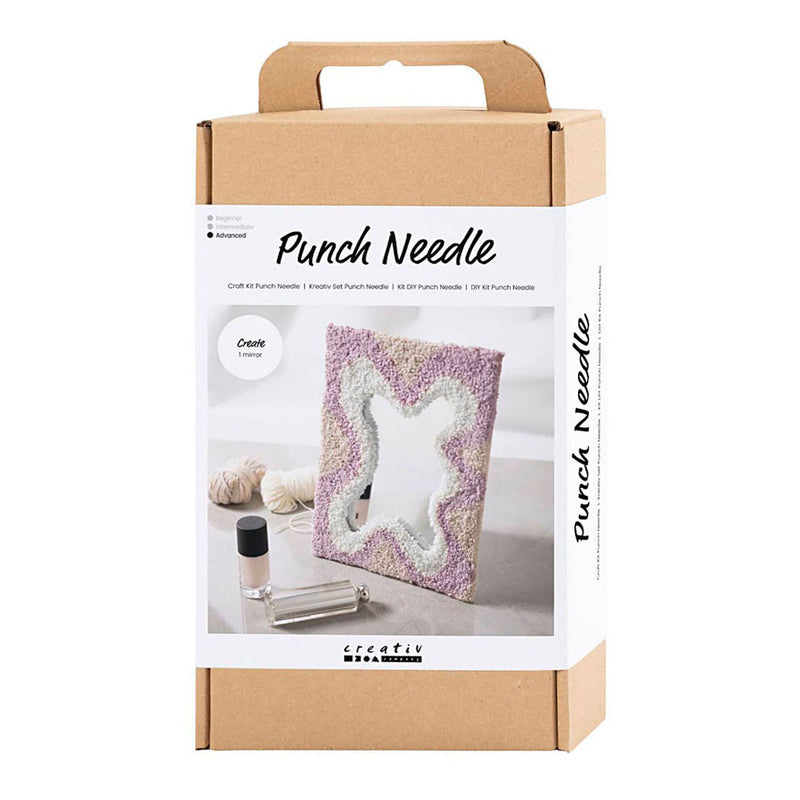 Load image into Gallery viewer, Creativ company hobbyset punch needle spiegel versieren
