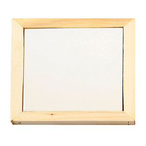 Creativ company onderzetter met houten lijst 15x15cm, 10st.