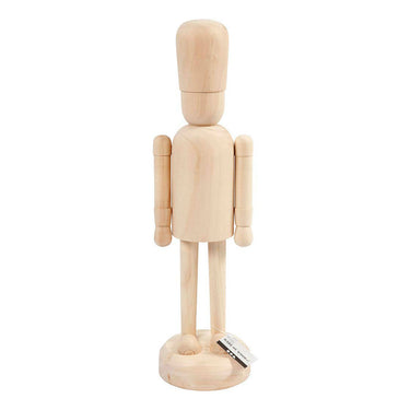 Creativ company houten figuur op voet, 45cm