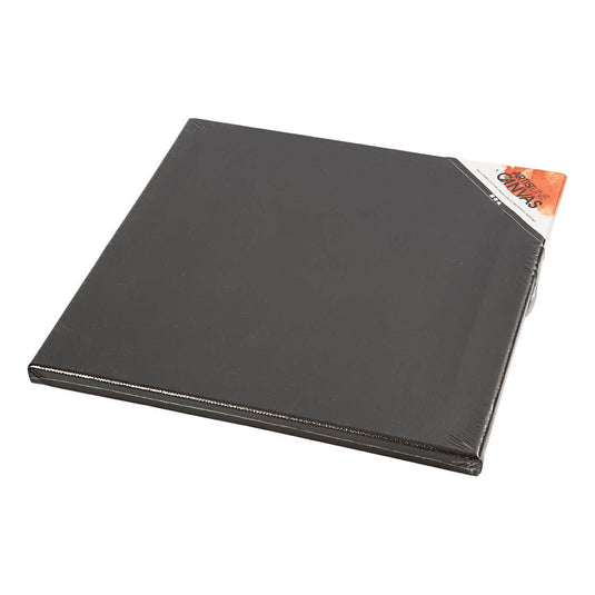 Creativ company artistline canvas zwart 30x30cm, 10st.