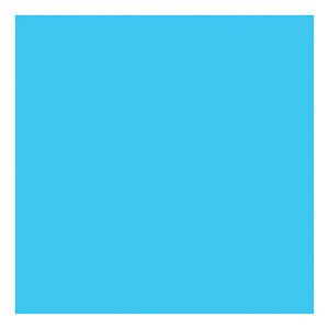 Creativ company gekleurd karton turquoise 270gr, 100 vellen