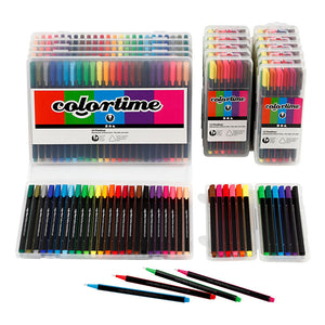 Creativ company https: www.cchobby.nl colortime-fineliners-lijndikte-0-6-0-7-mm-diverse-kleuren-18-doos-1-doos