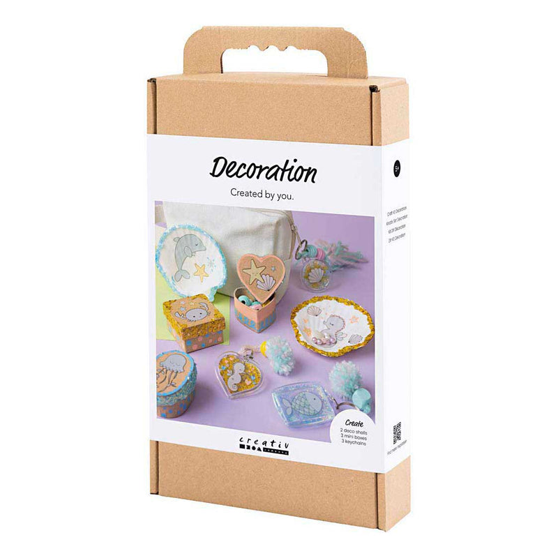 Load image into Gallery viewer, Creativ company mini hobbyset - schelpen en sleutelhangers
