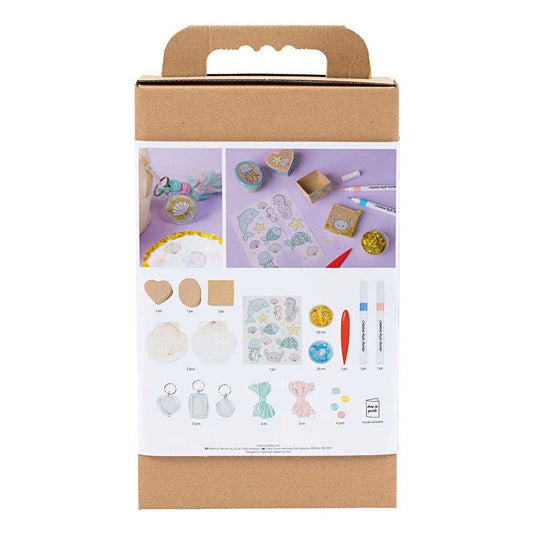 Creativ company https: www.cchobby.nl hobbyset-decoratie-dozen-schelpen-sleutelhangers-pastelkleuren-1-doos