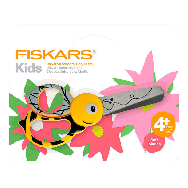 Load image into Gallery viewer, Creativ company fiskars kinderschaar met dierenmotief bij - 13cm
