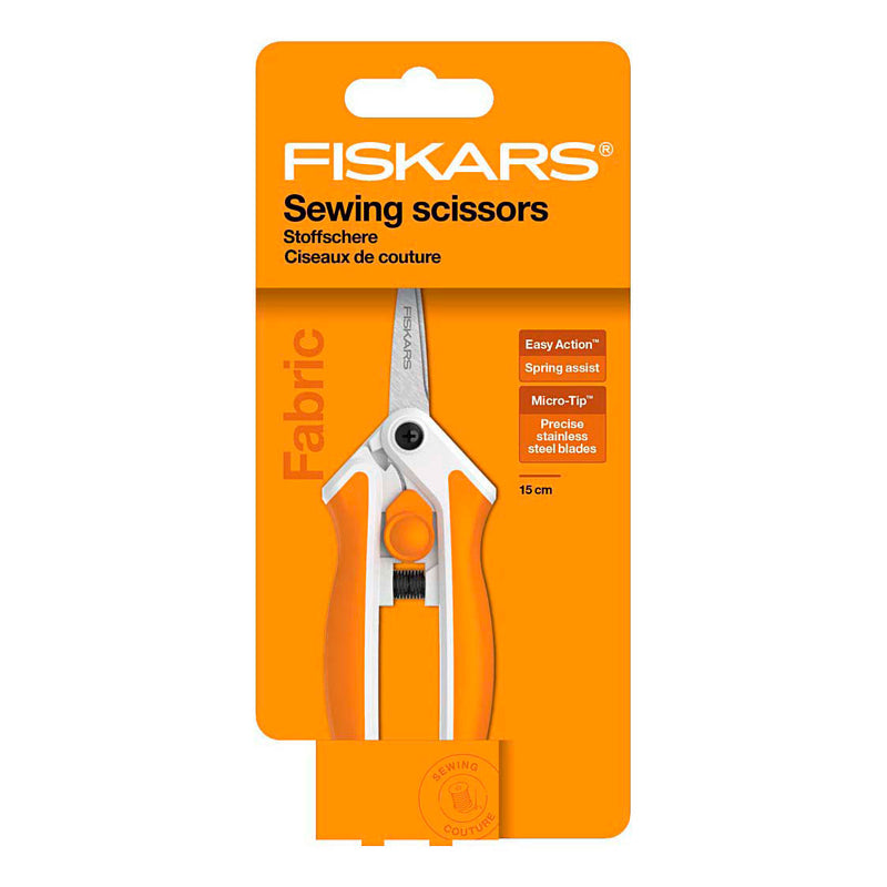 Load image into Gallery viewer, Creativ company fiskars soft-touch schaar micro spids - 15cm
