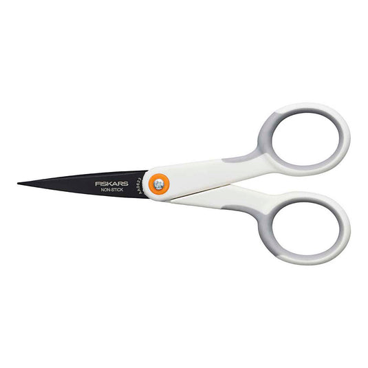 Creativ company fiskars algemene schaar non-stick rechtshandig - 12cm